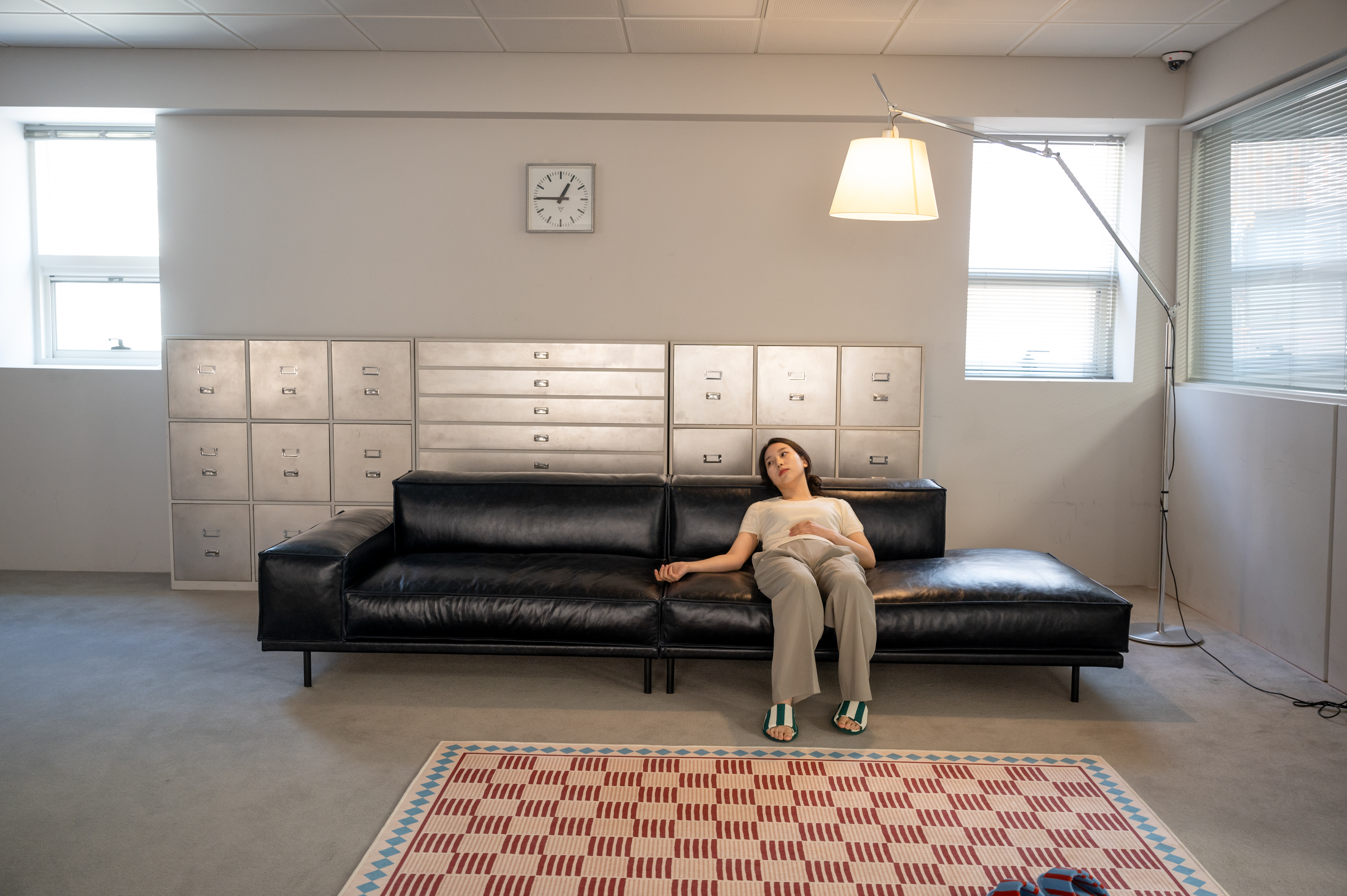 옐로우라이트 PH 27 이태리 내추럴 통가죽 천연면피 전체가죽 모듈소파 A+F 카우치