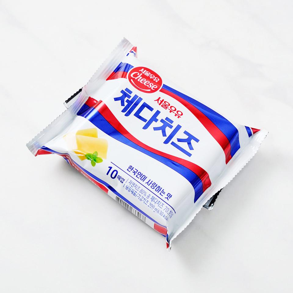 메가마트 서울우유 체다 슬라이스 치즈 180g - 상세 이미지 2