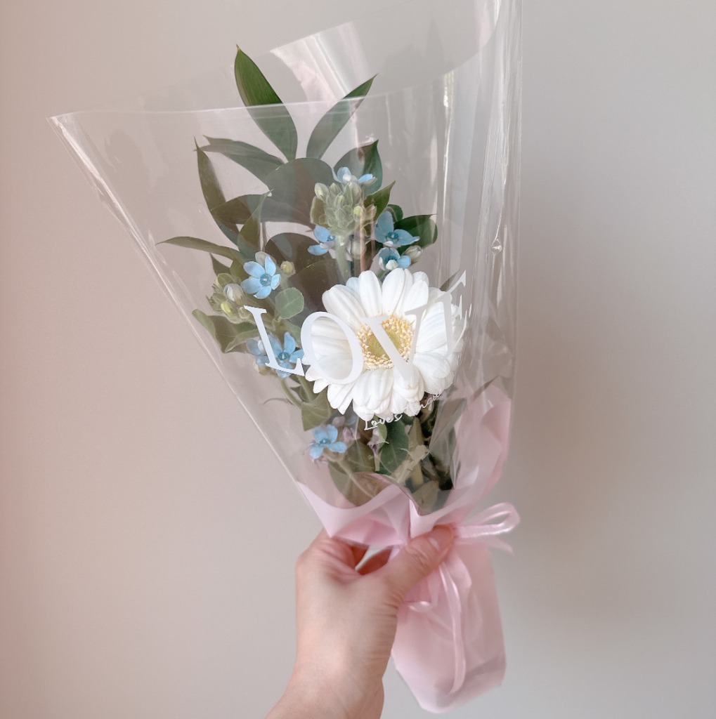 미니 랜덤 꽃다발 선물 꽃 한송이 미니꽃 꽃배달 - 메인 이미지