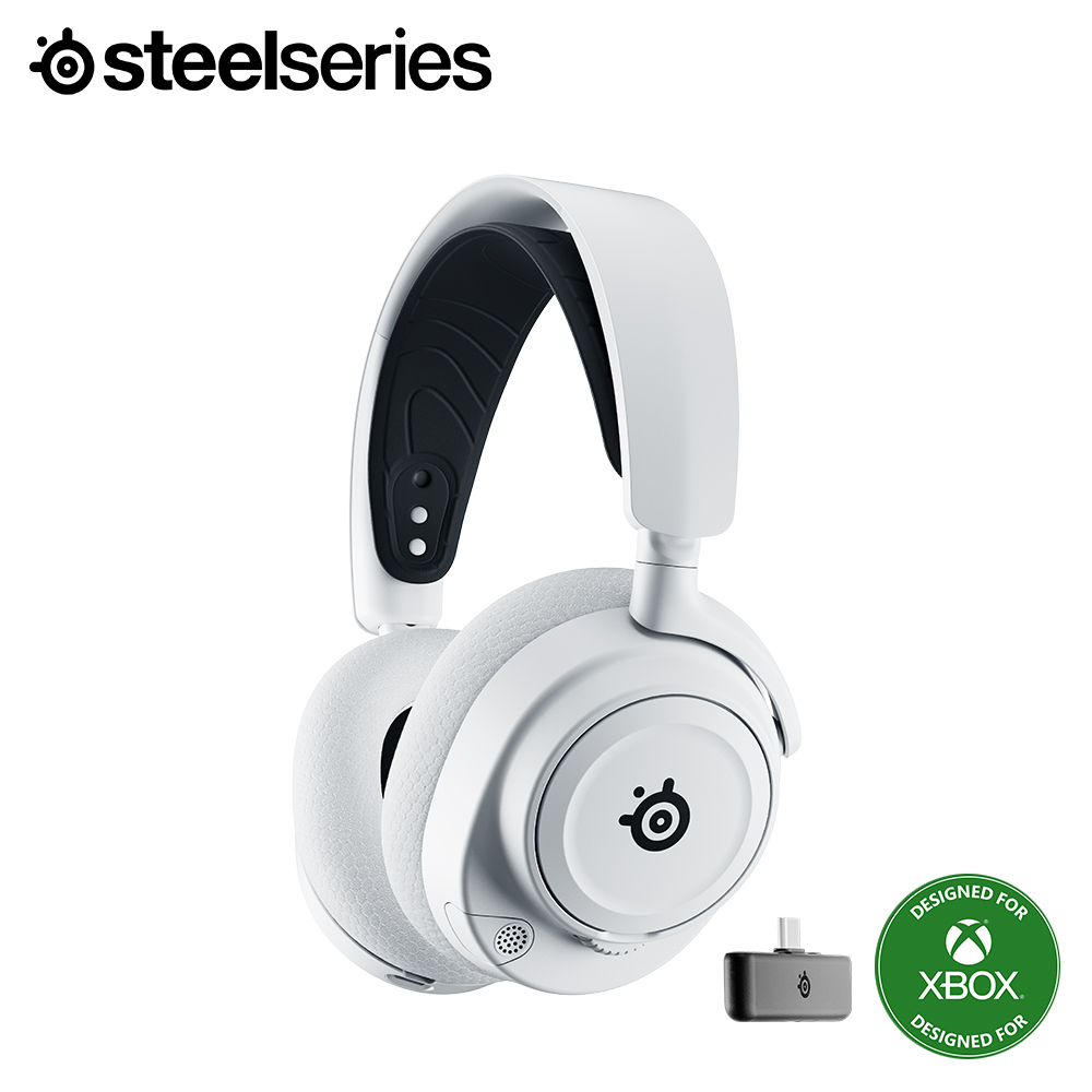 스틸시리즈 Arctis Nova 7X Wireless 무선 게이밍 헤드셋 화이트