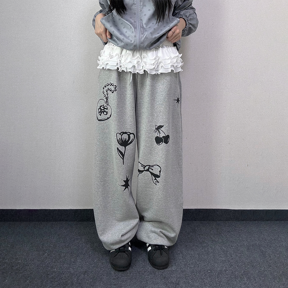 리비 드로잉 스트링 조거 팬츠 - 상품 이미지