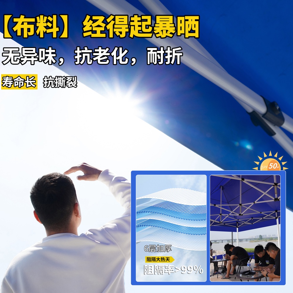 포장마차 천막 텐트 자바라 캔노피 방수 그늘막 쉘터 카키 1200D 방수 방풍 보온 - 상세 이미지 4