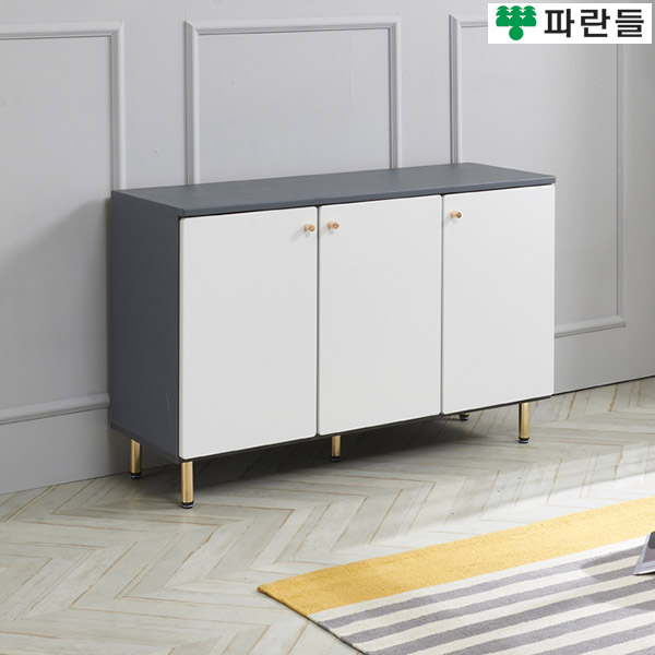 파란들가구 반하나 LPM 1200 높은거실장 다용도수납장