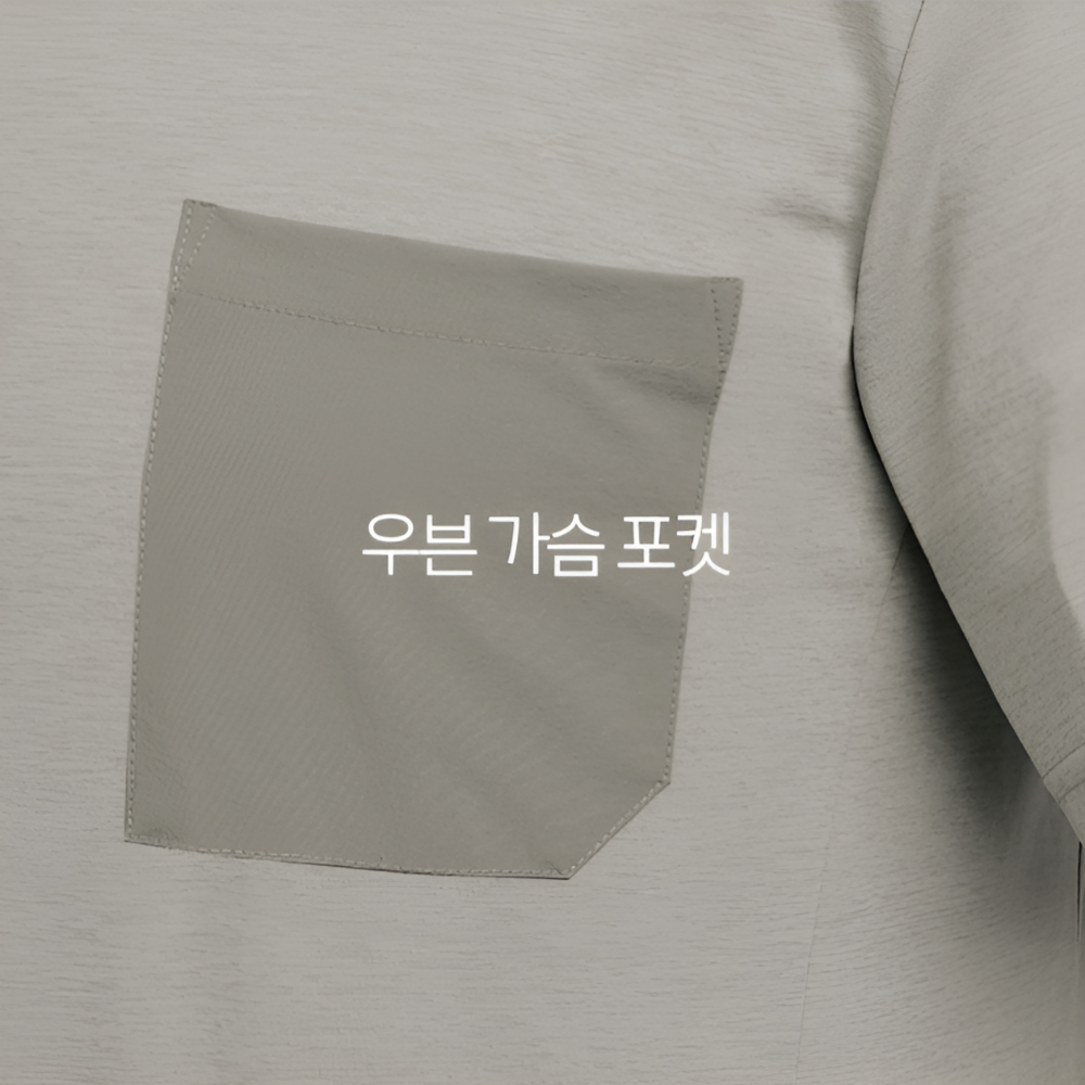 여름철 땀 데오드란트 테이프 냄세 억제 항균 시원한 반팔 티셔츠 티뷰크 TBS-5503 - 상세 이미지 5
