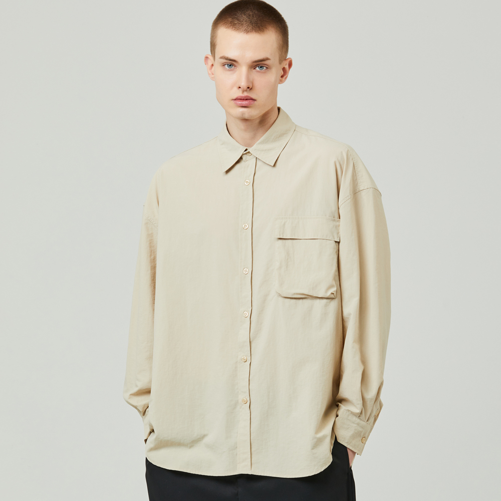 남자오버핏남방 봄 여름셔츠 UTILITY WIND SHIRTS 이미지 6