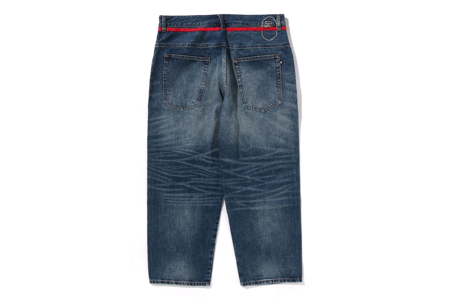 베이프 바지 TAPER FRONT DENIM PANTS 4월 신상 7L30-150-303 - 상세 이미지 2
