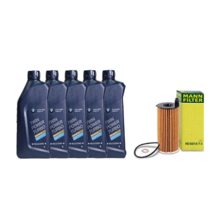 BMW, 만필터 BMW X3 20i 엔진오일 만필터 세트 0W30 LL-01