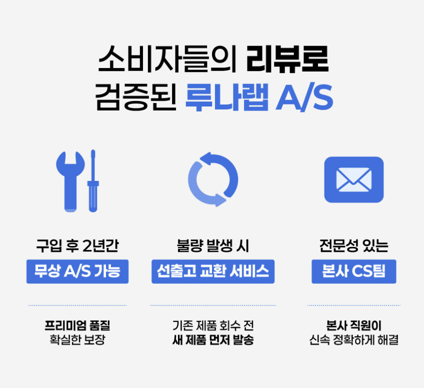 루나랩 모니터암 듀얼 거치대 세로 수직 상하 버티컬 판매처 상세 정보 이미지 3