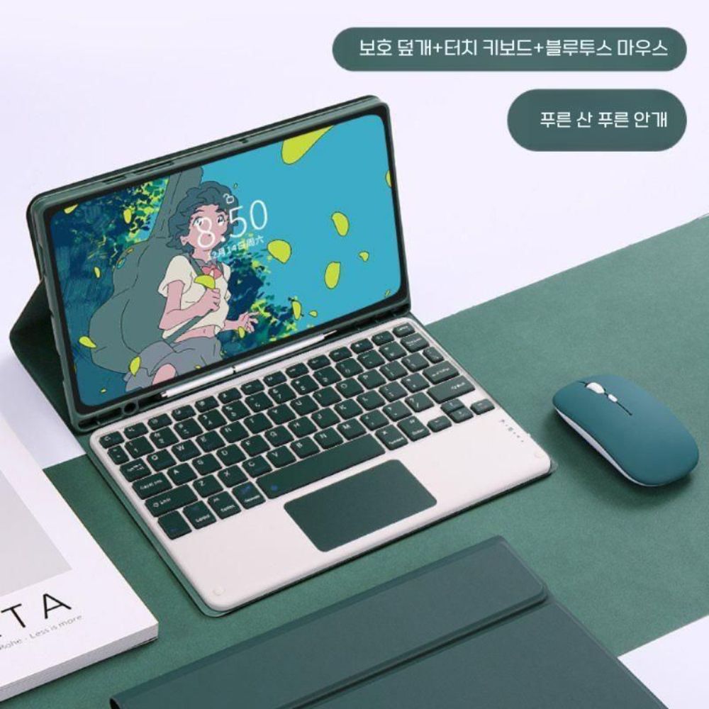 갤럭시탭 s10 FE 키보드 케이스 터치 패널 마우스 - 상세 이미지 3