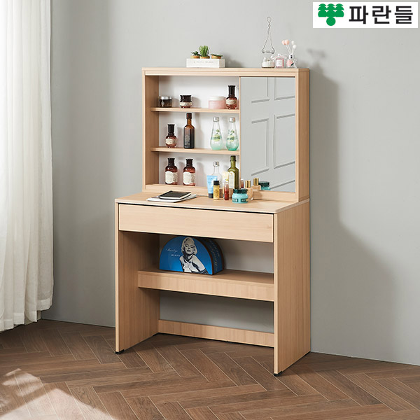 파란들가구 반하나 상판18T 800 입식화장대 수납화장대 콘솔 - 상세 이미지 2