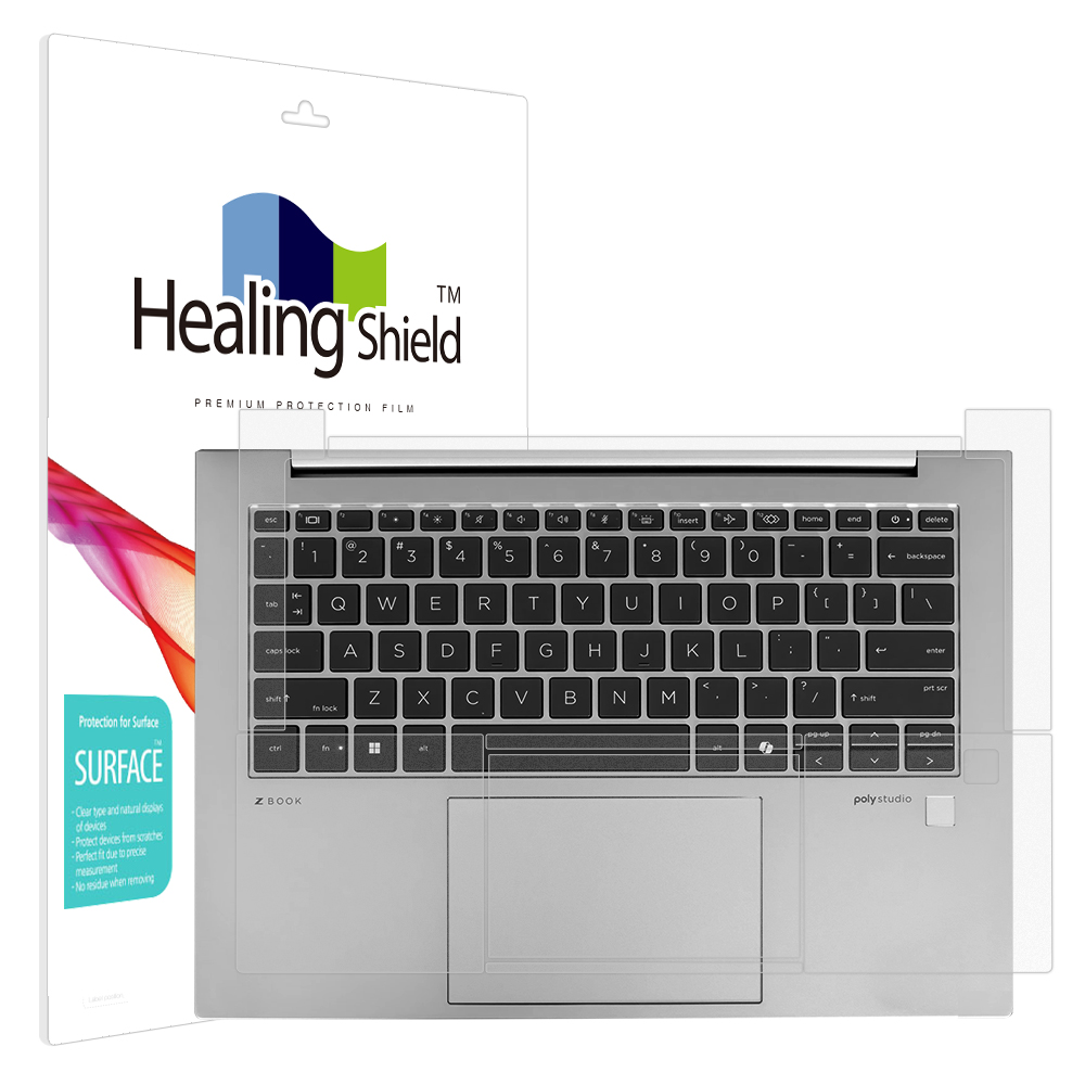 HP Z북 파이어플라이 14 G11/G11A 무광 팜레스트/터치패드 필름 2매 - 상품 이미지