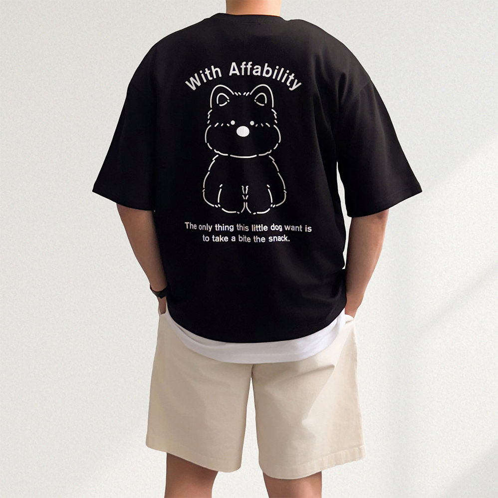 남자여름반팔티 쿨티셔츠 특양면반팔티 - 상세 이미지 2