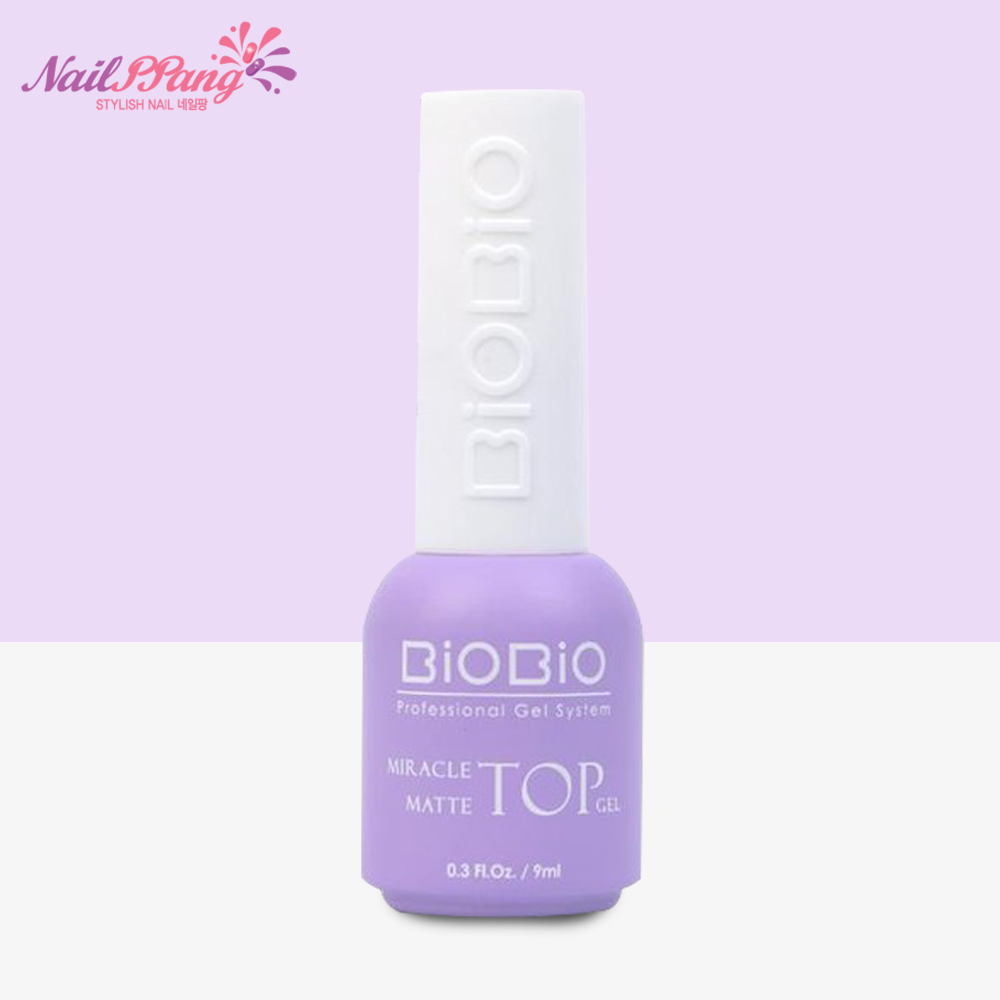 아발리코 비오비오 미라클 매트탑 9ml 무광 탑젤 : 네일팡