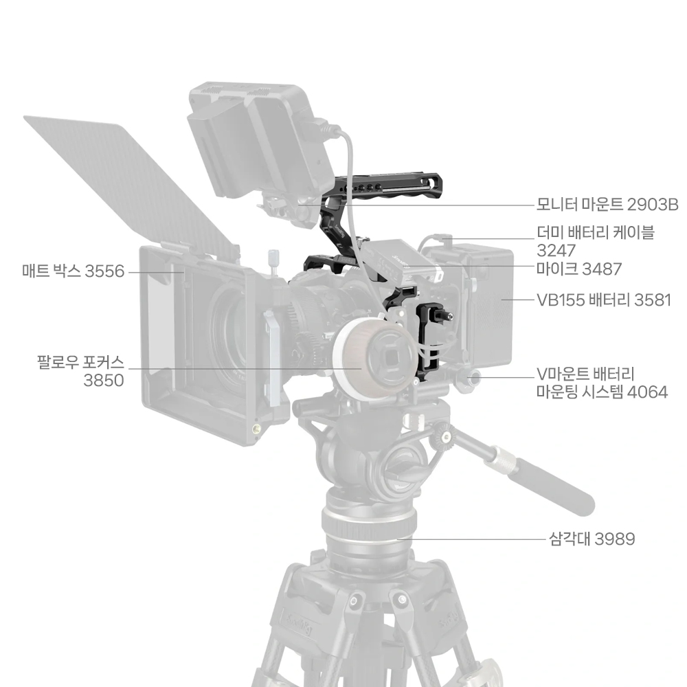 스몰리그 4520 니콘 Z6 III 카메라 케이지 키트 이미지 7