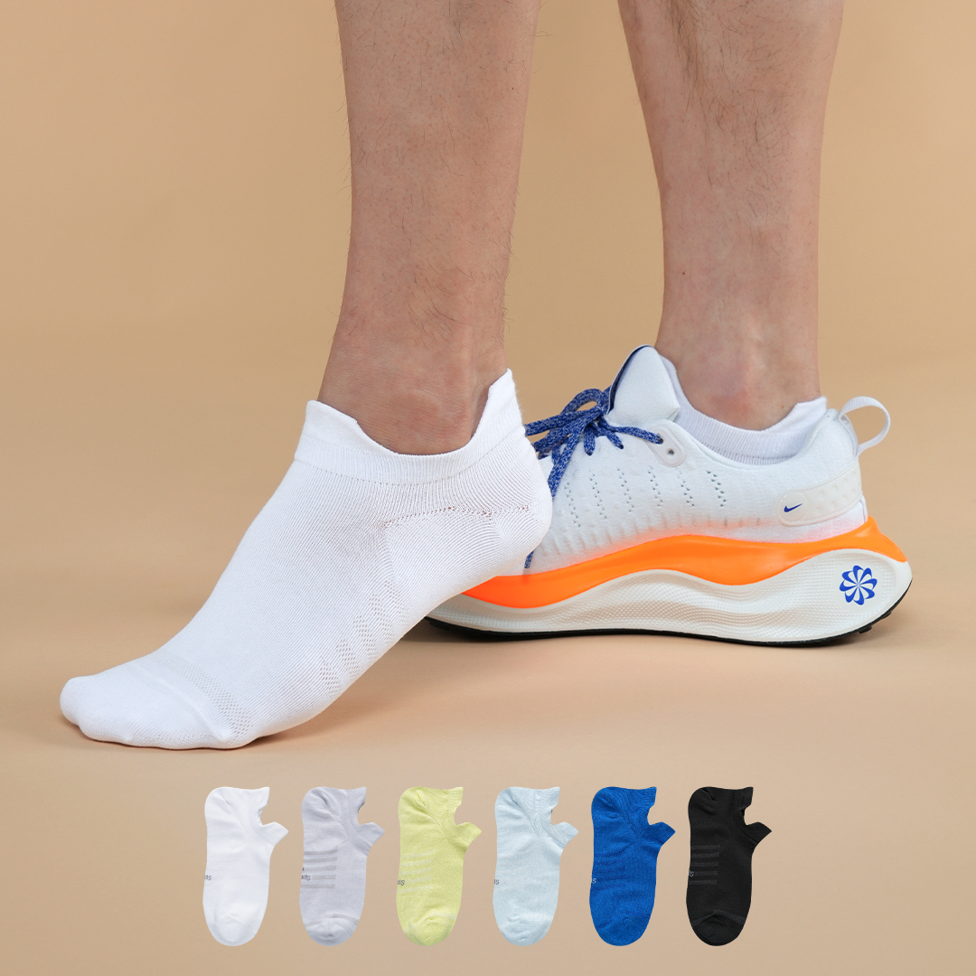 6켤레 남자 U라인 발목 양말 발냄새 소취 기능 단목 스니커즈  N배송