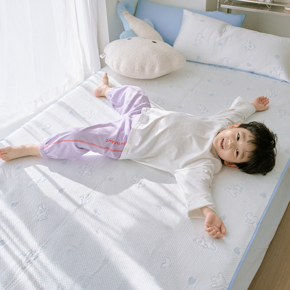 베베데코 히말라야 포르페 냉감 양면 방수패드 슈퍼싱글 아기 방수요 밴딩형 매트 SS