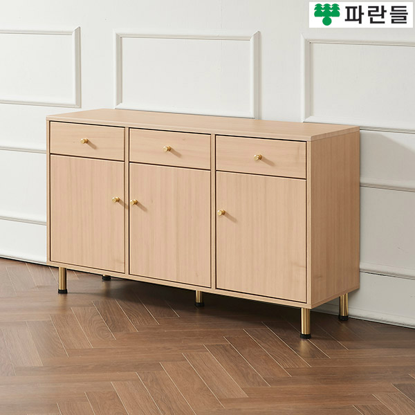 파란들가구 반하나 상판18T 1150 높은거실장A 다용도수납장 - 상세 이미지 4