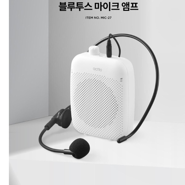 강의용 무선 마이크 휴대용 블루투스 마이크 핸드 강의 교사 마이크 - 상세 이미지 4