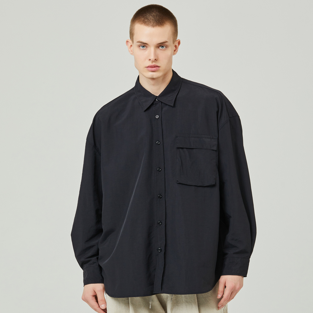 남자오버핏남방 봄 여름셔츠 UTILITY WIND SHIRTS 이미지 8
