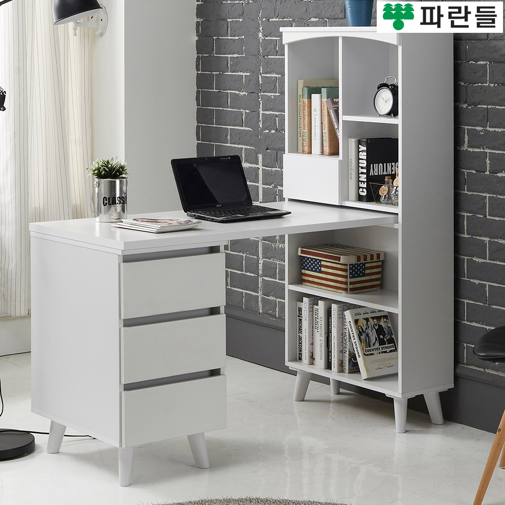 파란들가구 SS 높은다리서랍통 h형책상책장세트 학생책상 - 상세 이미지 5