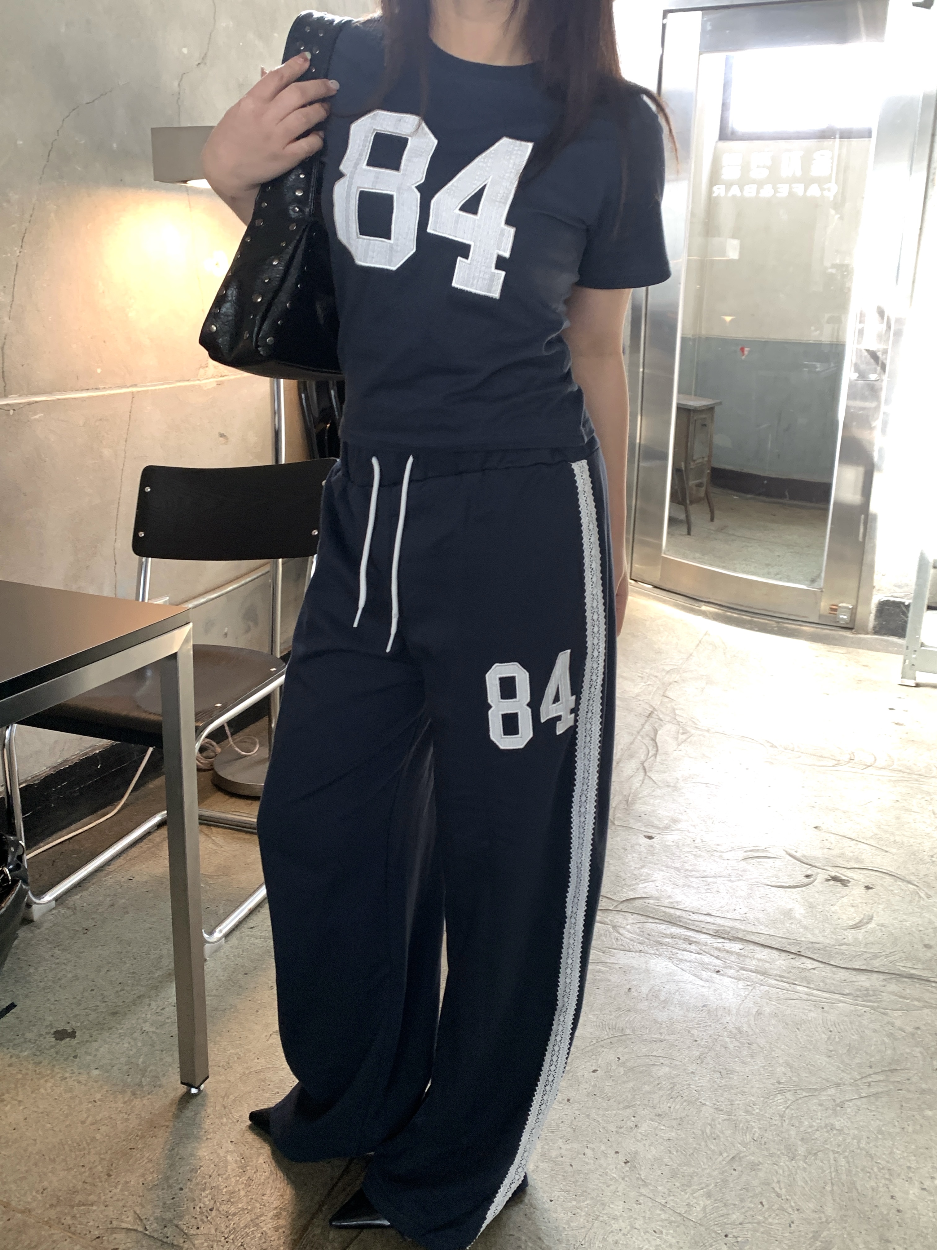 [set 상품] Pre-order 여성 84 트레이닝 여름 반팔 셋업 상세 이미지 8