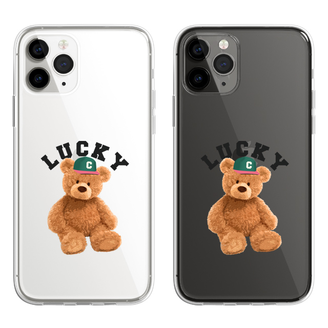 곰인형 베어 곰돌이 투명 젤리 케이스
