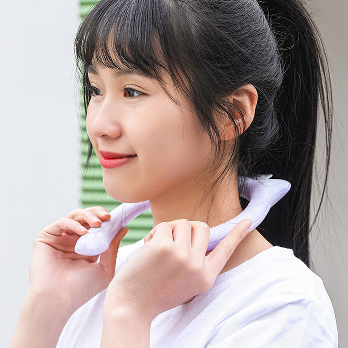 아이스넥쿨러 목쿨러 쿨링스카프 얼음목걸이 넥아이스 이미지 7