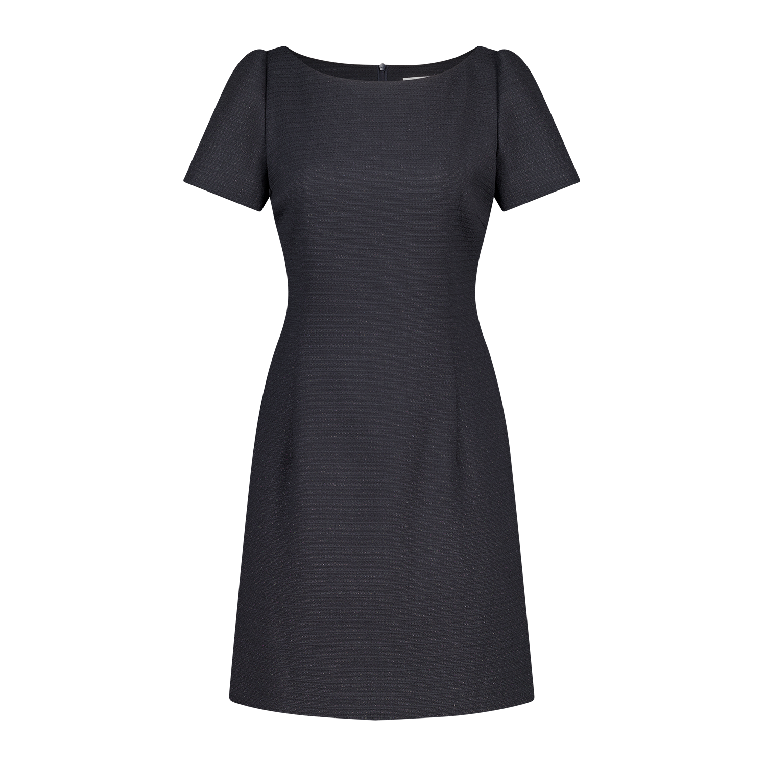 [엠므 아르무아] SERENA Half Dress 세레나 반팔 원피스 여름하객룩 대여 (Dark Navy) - 상품 이미지