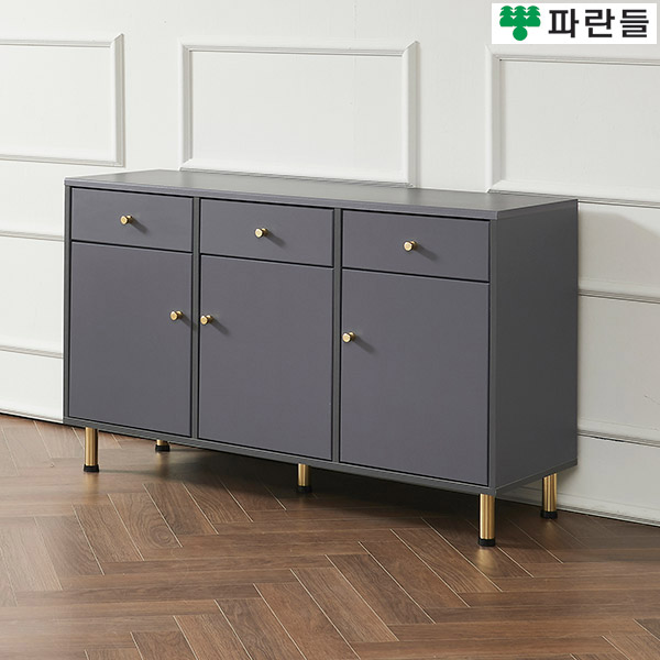 파란들가구 반하나 상판18T 1150 높은거실장A 다용도수납장 - 상세 이미지 3