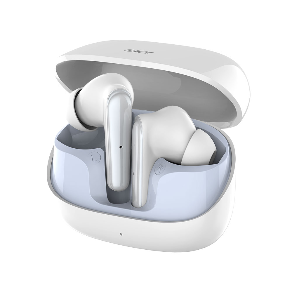 핏 버즈 S 블루투스 무선 커널형 이어폰 TWS 생활방수 아이시클 화이트 - 상품 이미지