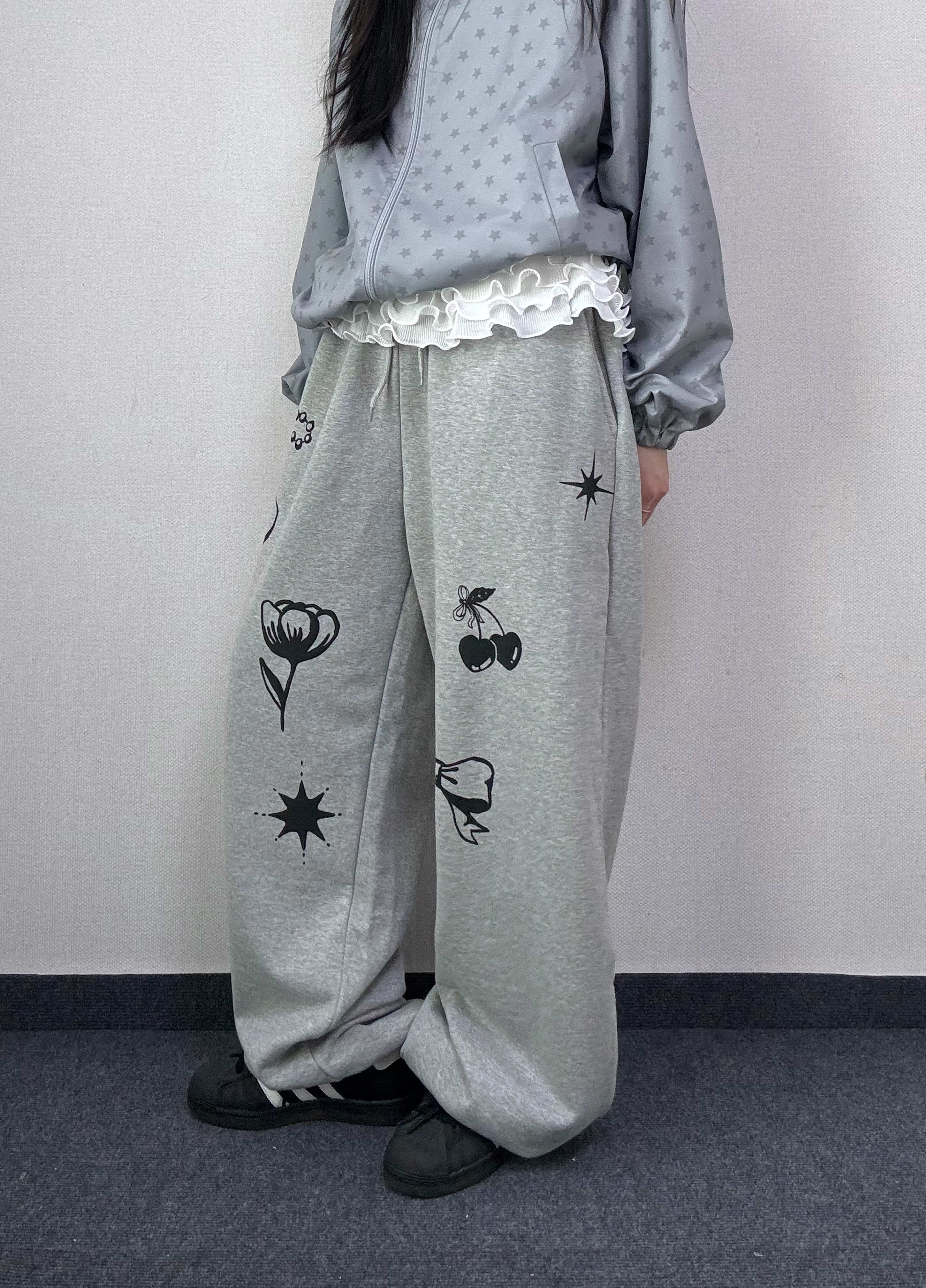 리비 드로잉 스트링 조거 팬츠 - 상세 이미지 2