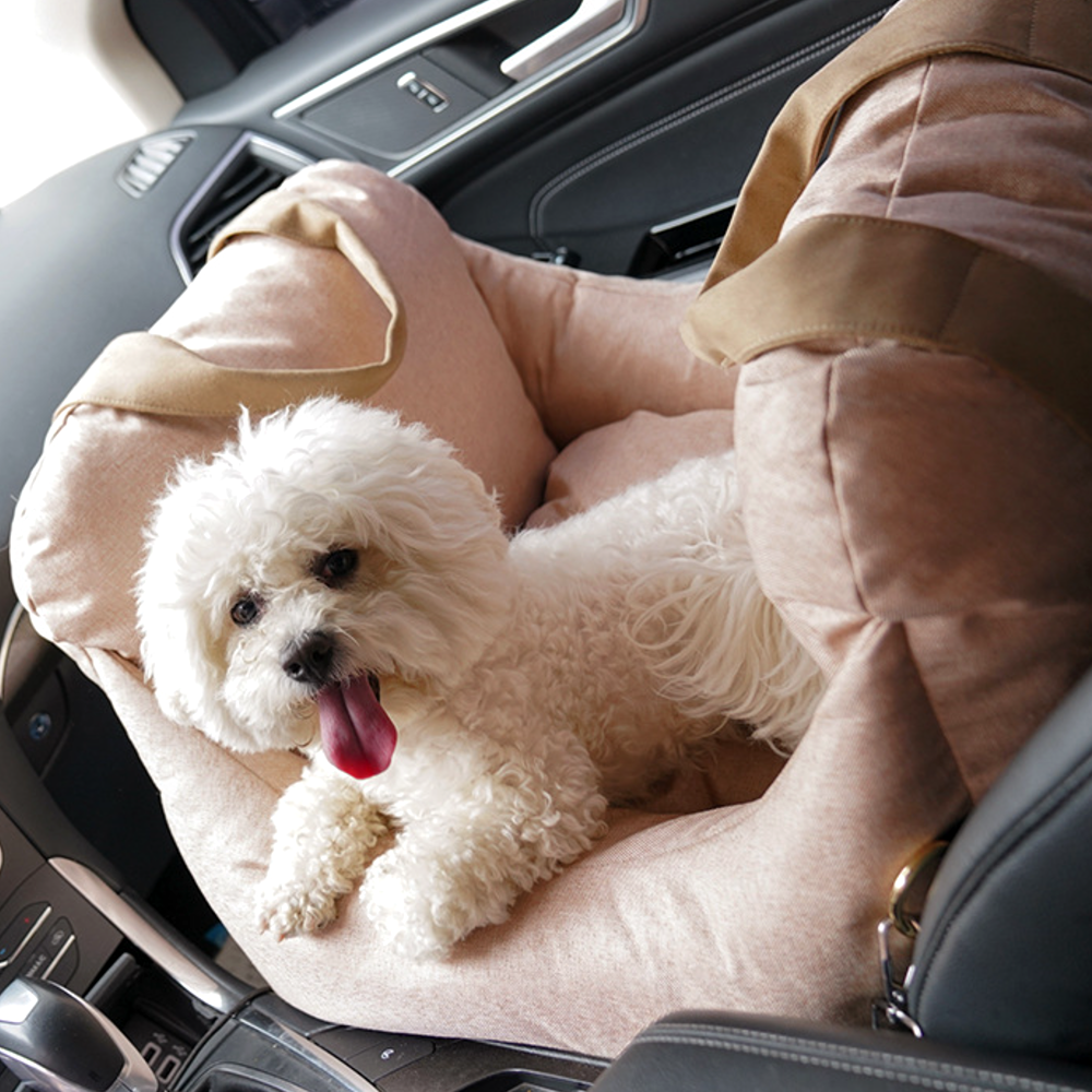 퍼플펫 강아지 카시트 애견 차시트 차량용시트 소형견 중형견 고양이 카시트 조수석 뒷좌석