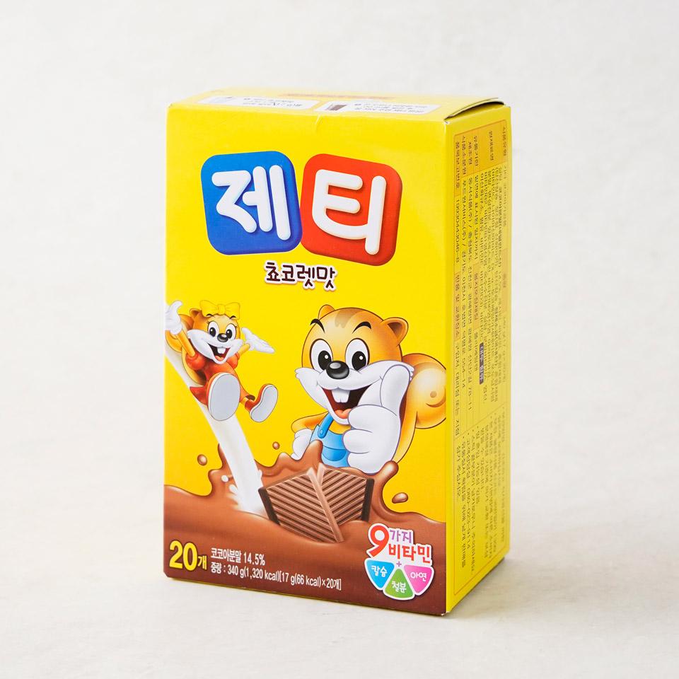 메가마트 동서 제티 초코 스틱 17gx20개 - 상세 이미지 2