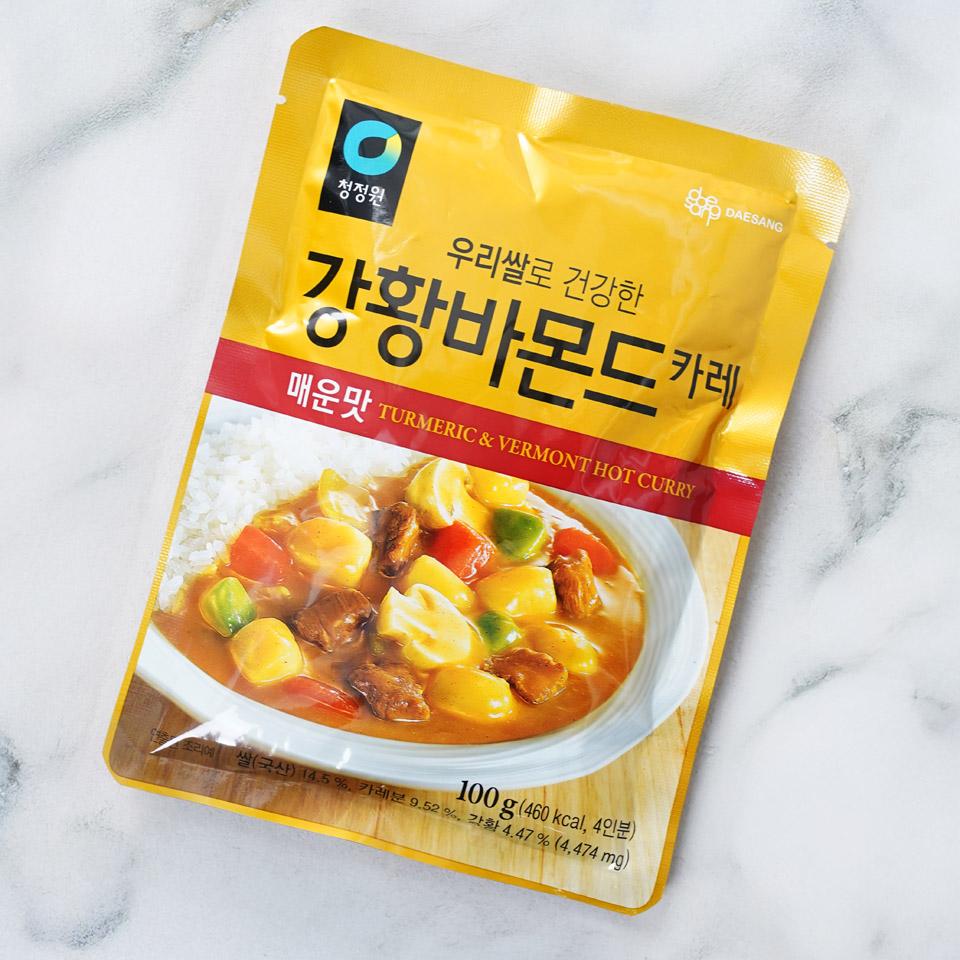 메가마트 대상 청정원 강황바몬드카레 매운맛 100g - 상세 이미지 2