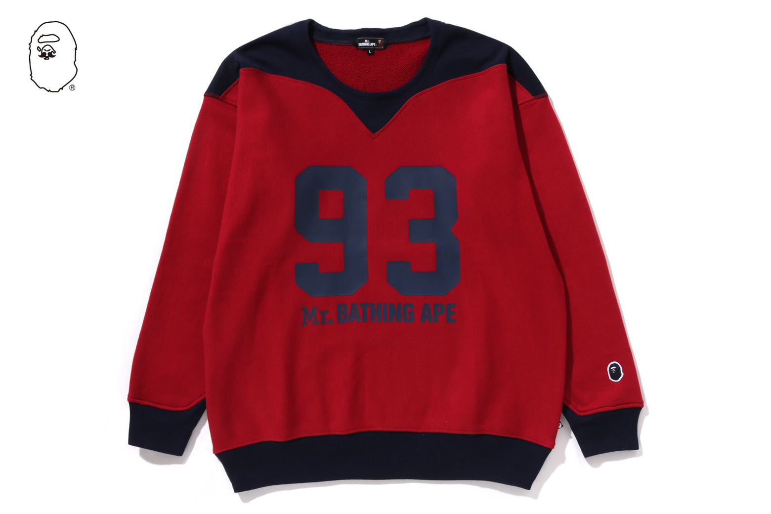 베이프 긴팔티 PULL OVER SWEAT SHIRT 4월 신상 7L30-113-306 - 상세 이미지 2