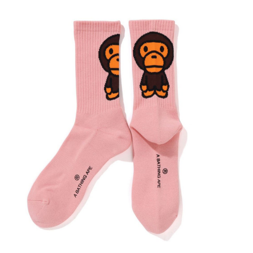 베이프 우먼즈 양말 BABY MILO SOCKS 4월 신상 2L20-284-001 - 메인 이미지