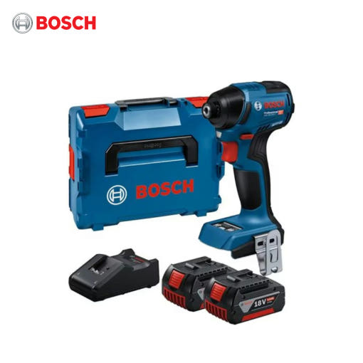 보쉬 GDR18V-220C 충전 임팩트 드라이버 5.0Ah 배터리 2개