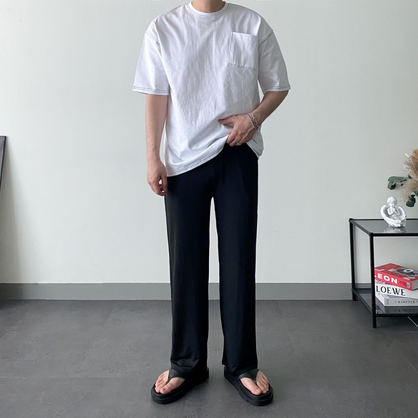 포켓반팔티 두꺼운반팔티 이미지 6