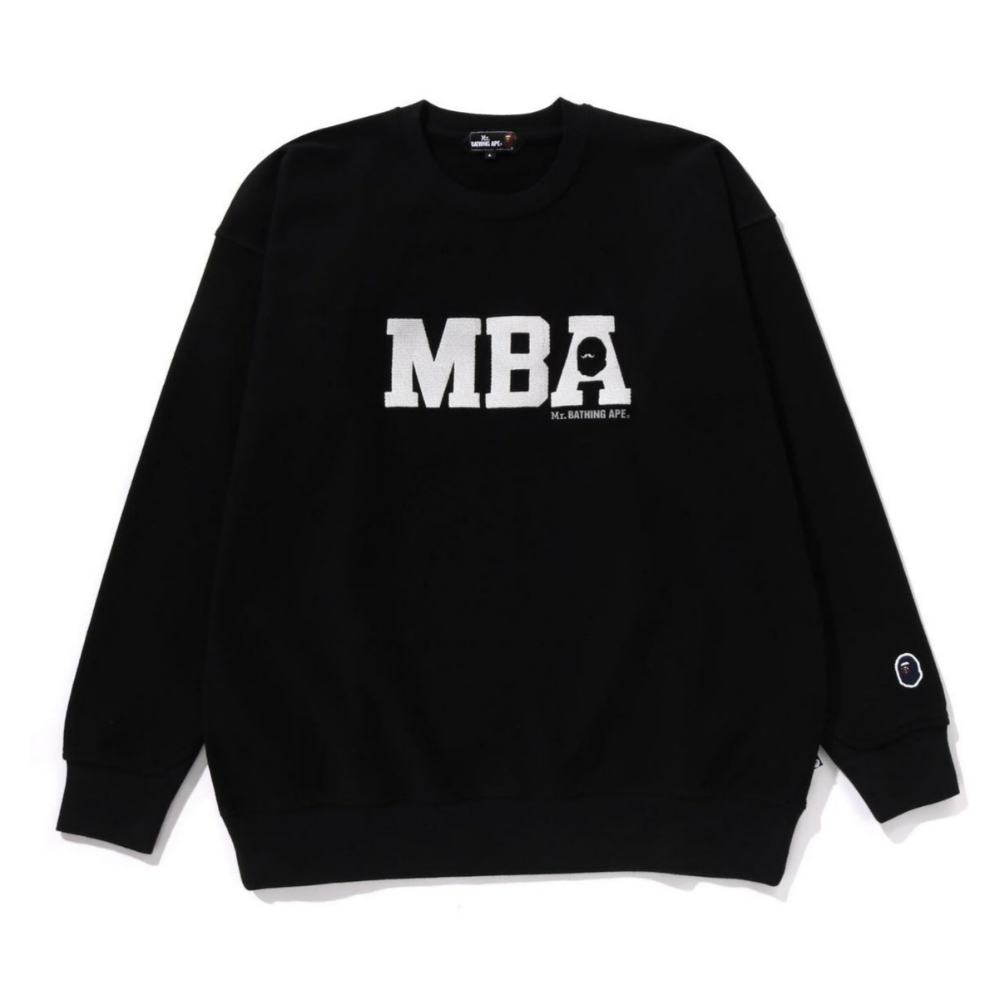 베이프 긴팔티 PULL OVER CREWNECK SWEAT SHIRT 4월 신상 7L30-113-301 - 메인 이미지