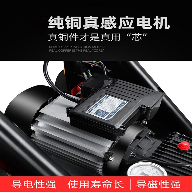 자동차 고압세차기 세척기 셀프 펌프 살수기 청소 분사기 220V 3.0kw 10m 기본형 - 상세 이미지 3