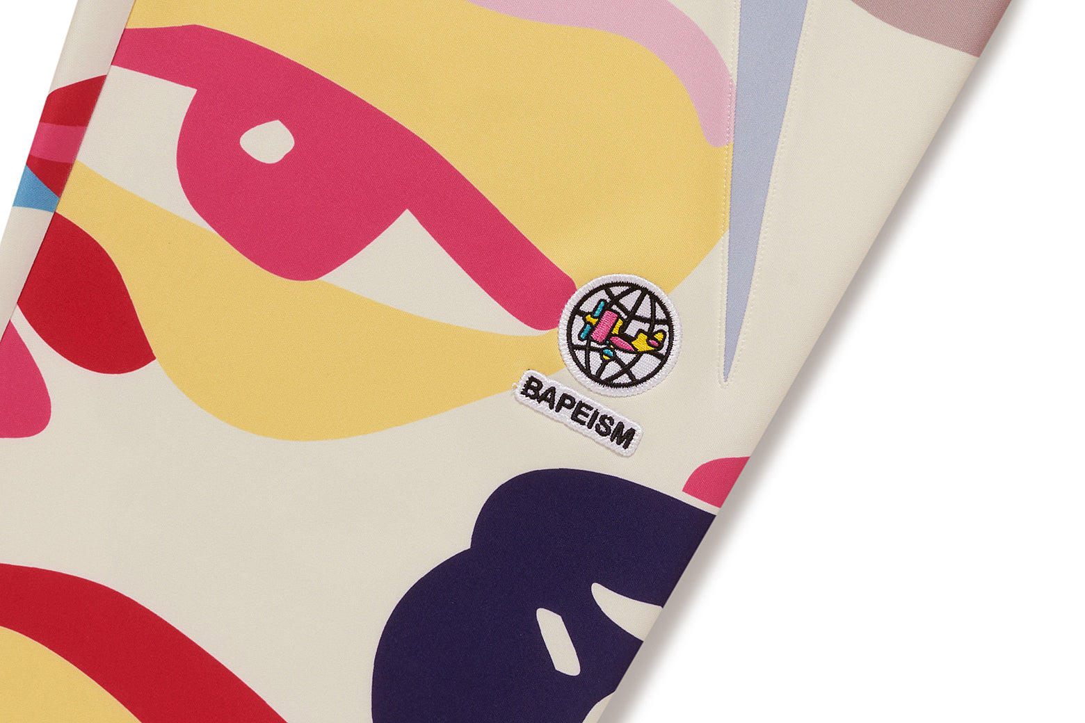 베이프 X KIDSUPER 바지 PATCHWORK TRACKPANTS 4월 신상 1L23-152-906 - 상세 이미지 3