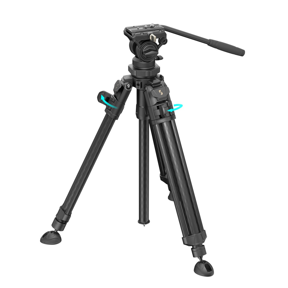 스몰리그 4420 AD-50 Pro 경량 카본 비디오 삼각대 키트 - 상세 이미지 3