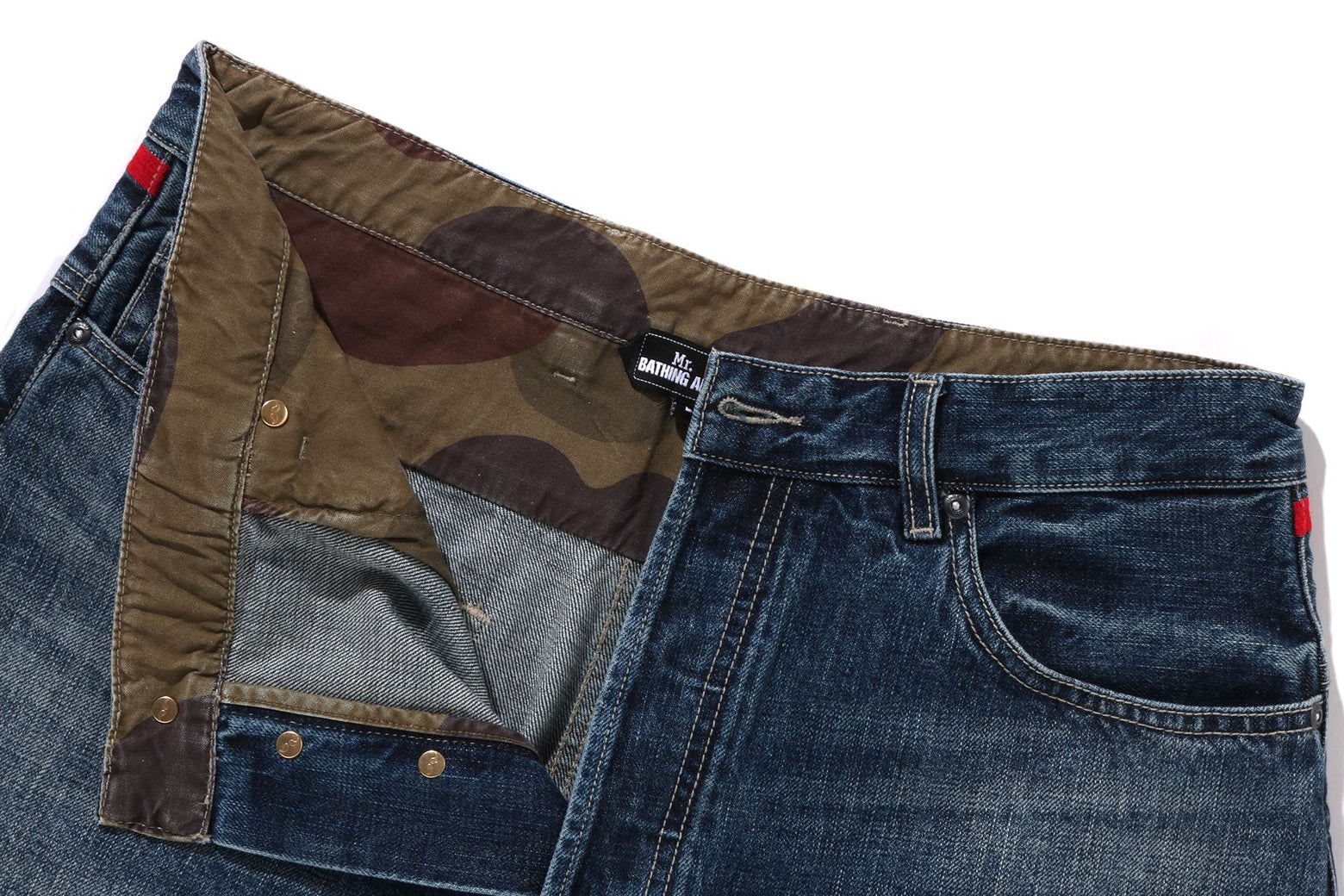 베이프 반바지 DENIM SHORTS 4월 신상 7L30-151-301 - 상세 이미지 3