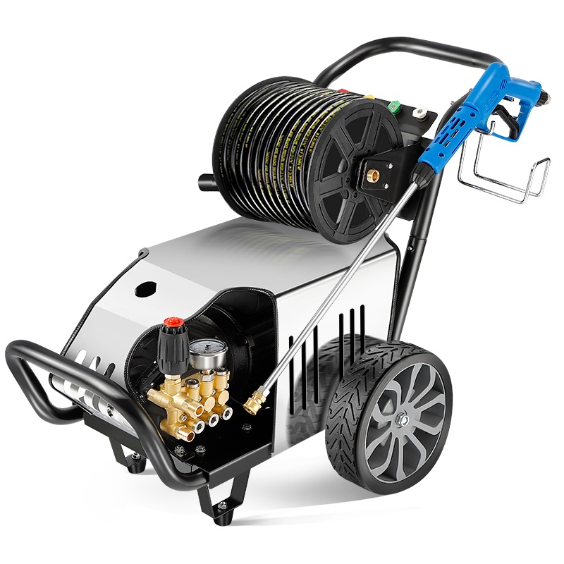 자동차 고압세차기 세척기 셀프 펌프 살수기 청소 분사기 220V 3.0kw 10m 기본형 - 상품 이미지