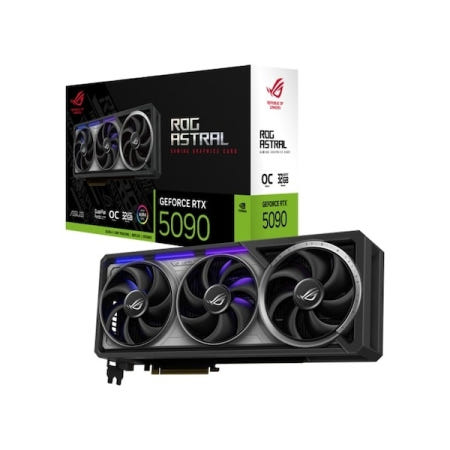 ASUS ASUS ROG Astral 지포스 RTX 5090 OC D7 32GB 대원씨티에스
