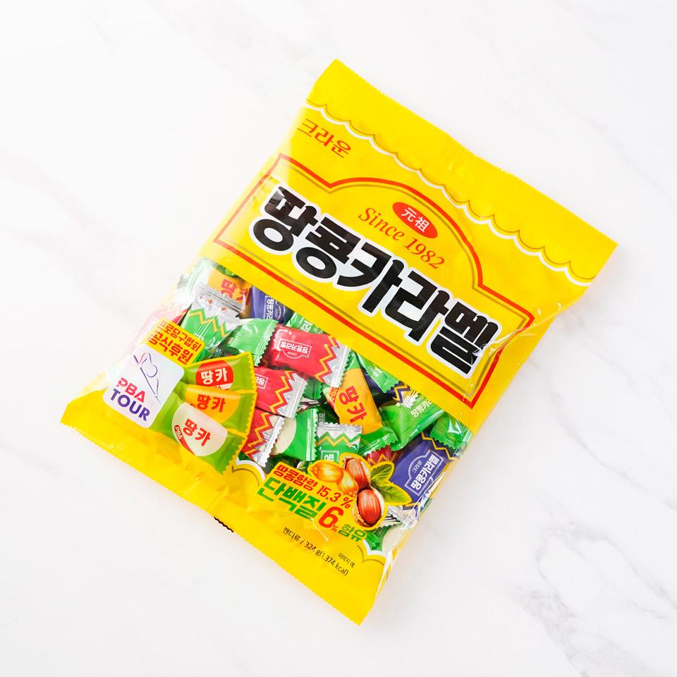 메가마트 크라운 땅콩 카라멜 324g - 상세 이미지 2