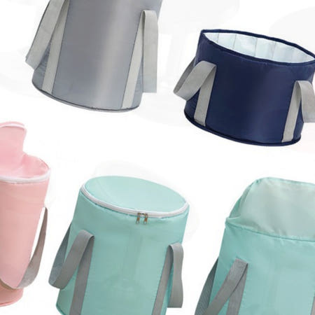 접이식 족욕기 발욕조 휴대용 방수 각탕 족탕 소형 경량