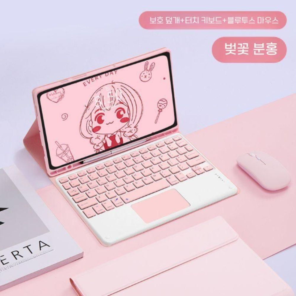 갤럭시탭 s10 FE 키보드 케이스 터치 패널 마우스 - 상세 이미지 2