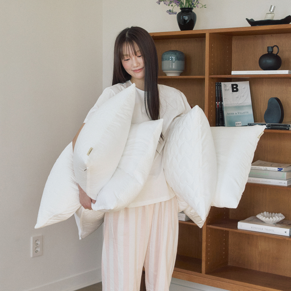 히말라야 듀라론 냉감 베개커버 아이스 쿨링 여름 패드 50x70cm