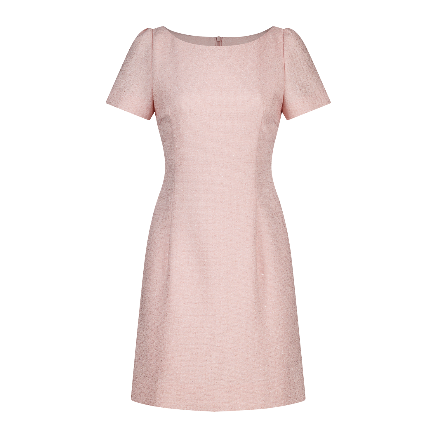 [엠므 아르무아] SERENA Half Dress 세레나 반팔 여름 트위드 원피스 대여 (Pink) - 상품 이미지